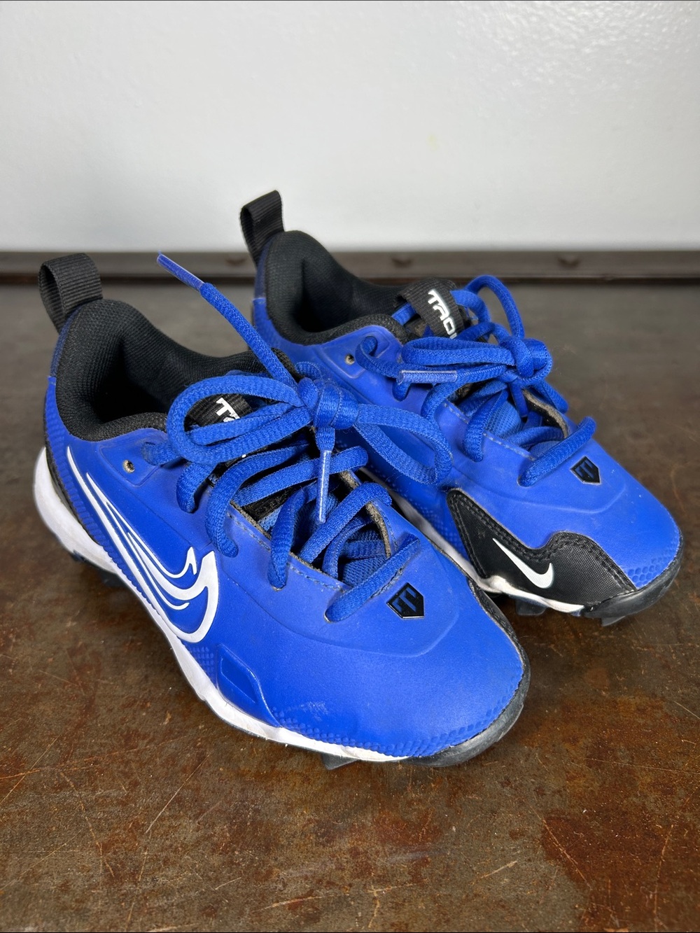 Nike Force Trout 9 Keystone Youth Baseball Cleats in Game Royal Kids Size US 10C